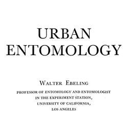 Urban Entomology text cover page 2