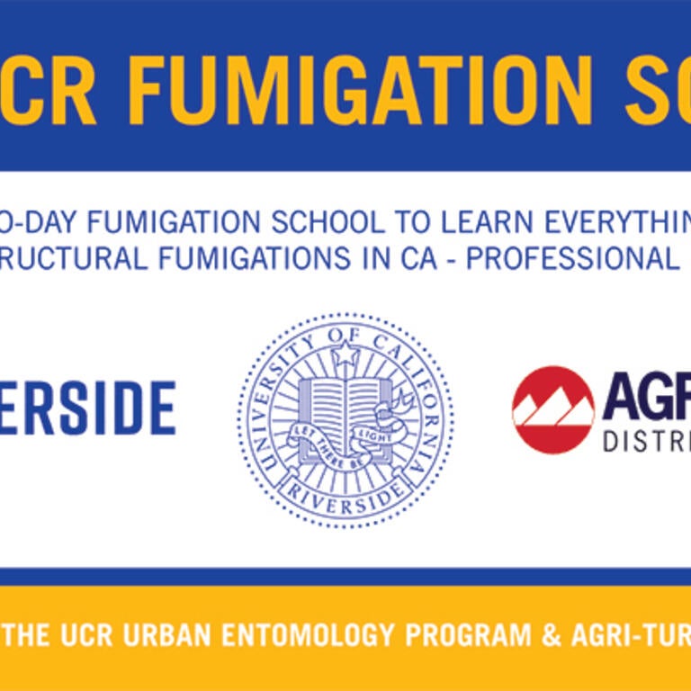 UCR Fumigation School logo