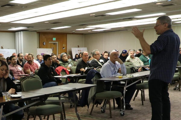 UCR UPMC speaker and audience