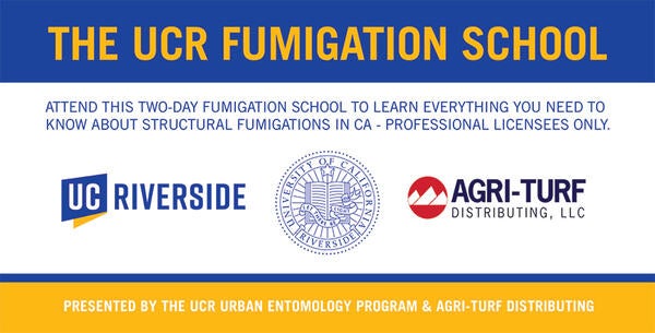 UCR Fumigation School logo