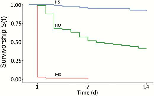 Heat treatment survivorship curves